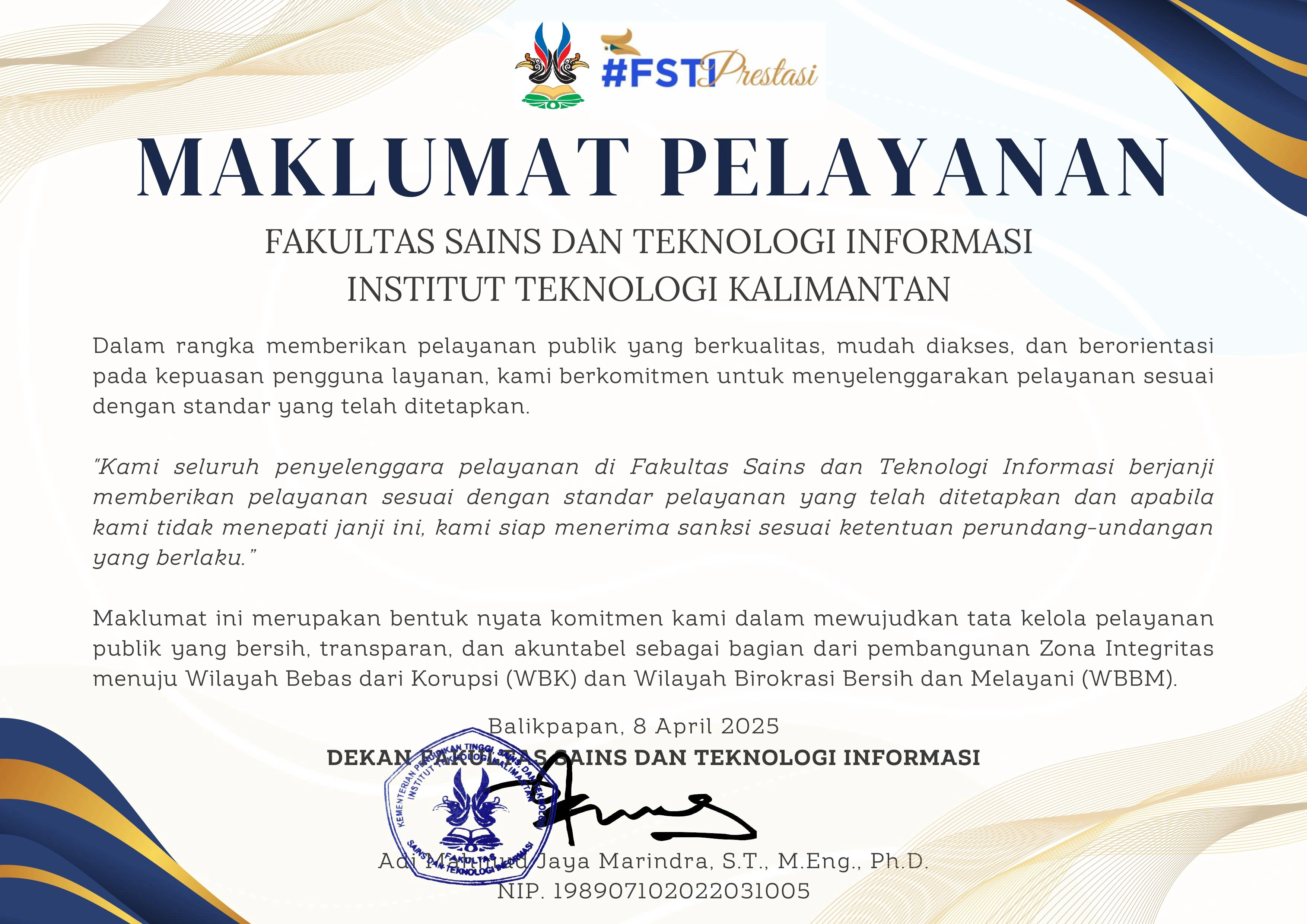 Maklumat Pelayanan ZI